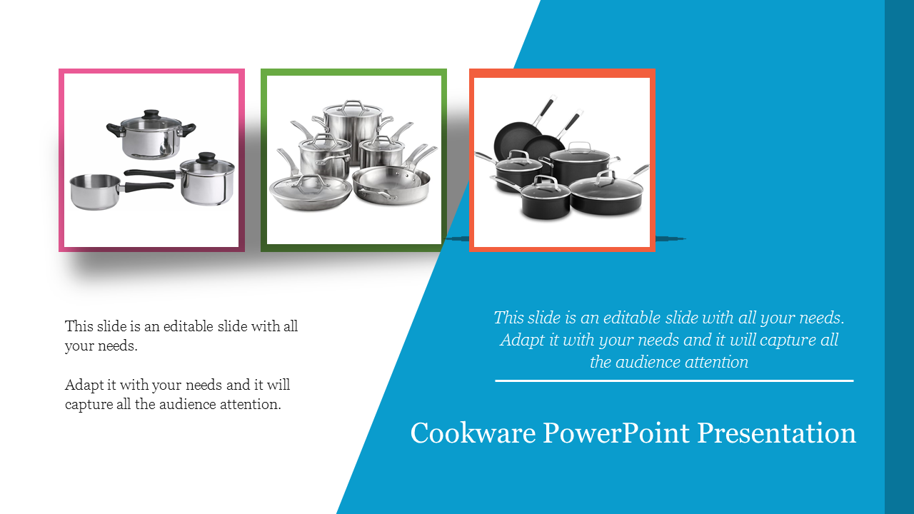 Cookware PowerPoint Presentation Slide Template